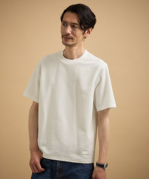 TAKEO KIKUCHI / タケオキクチ カットソー | 【抗菌防臭】メランジ クルーネック プルオーバー | 詳細3