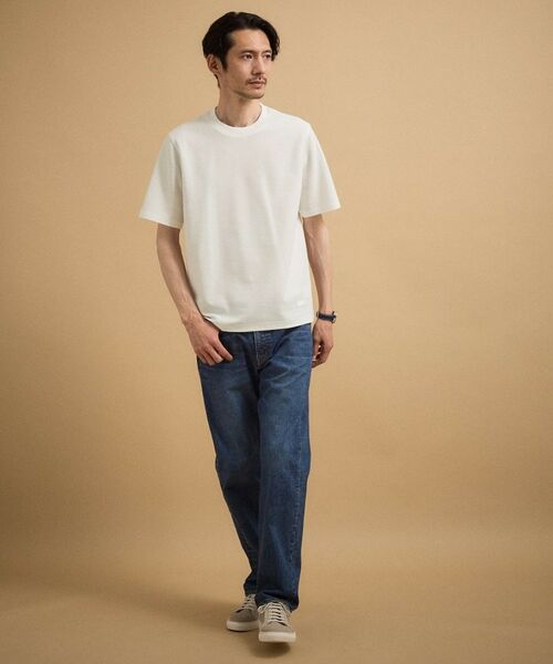 TAKEO KIKUCHI / タケオキクチ カットソー | 【抗菌防臭】メランジ クルーネック プルオーバー | 詳細4