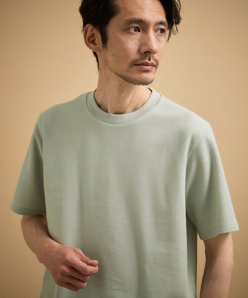 TAKEO KIKUCHI / タケオキクチ カットソー | 【抗菌防臭】メランジ クルーネック プルオーバー | 詳細6