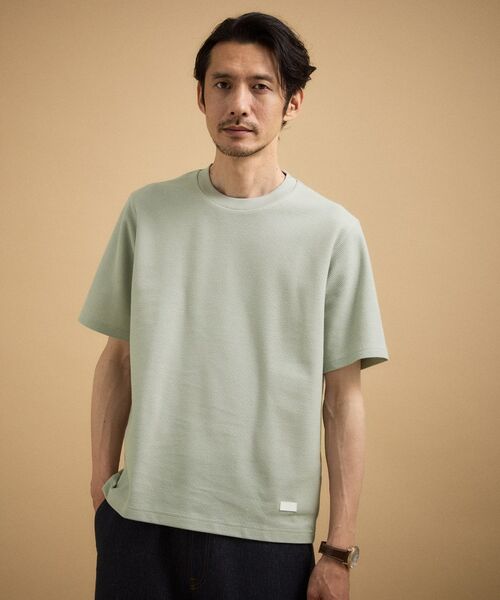 TAKEO KIKUCHI / タケオキクチ カットソー | 【抗菌防臭】メランジ クルーネック プルオーバー | 詳細7