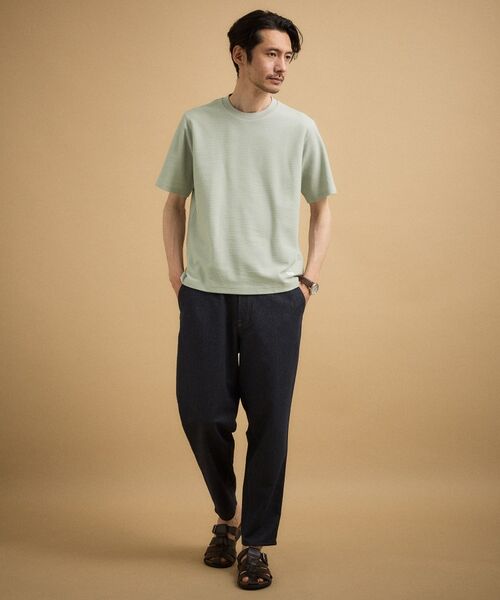 TAKEO KIKUCHI / タケオキクチ カットソー | 【抗菌防臭】メランジ クルーネック プルオーバー | 詳細8
