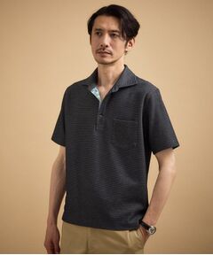 TAKEO KIKUCHI / タケオキクチ ポロシャツ | 【抗菌防臭】ハニカムメランジ ポロシャツ