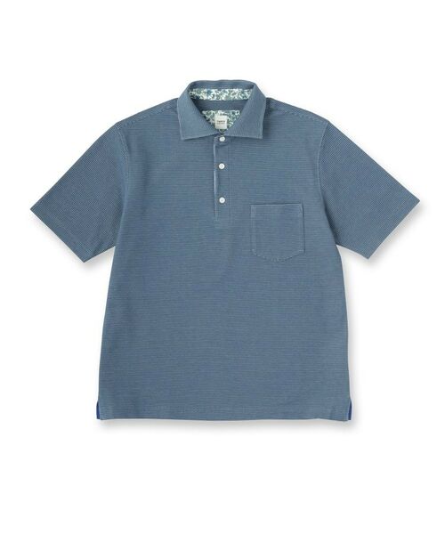 TAKEO KIKUCHI / タケオキクチ ポロシャツ | 【抗菌防臭】ハニカムメランジ ポロシャツ | 詳細1
