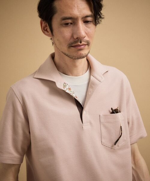 TAKEO KIKUCHI / タケオキクチ ポロシャツ | 【抗菌防臭】ハニカムメランジ ポロシャツ | 詳細14