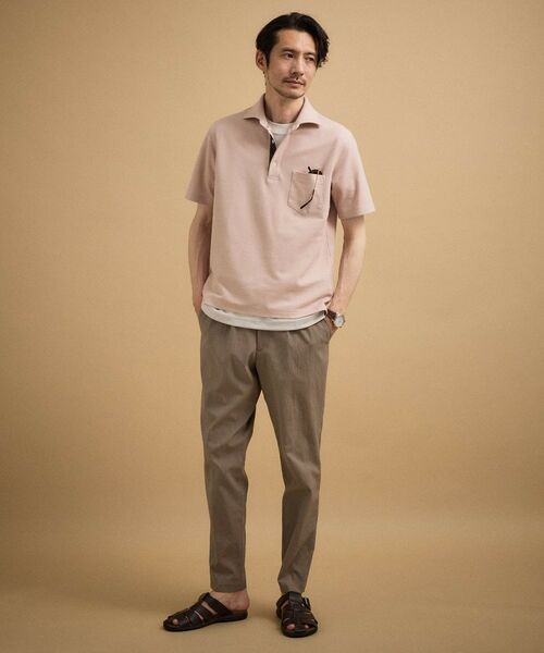 TAKEO KIKUCHI / タケオキクチ ポロシャツ | 【抗菌防臭】ハニカムメランジ ポロシャツ | 詳細16