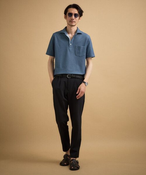 TAKEO KIKUCHI / タケオキクチ ポロシャツ | 【抗菌防臭】ハニカムメランジ ポロシャツ | 詳細28