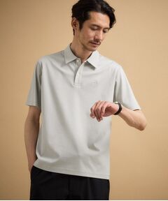 TAKEO KIKUCHI / タケオキクチ ポロシャツ | アイスクリアコットン ワンポイント ポロシャツ