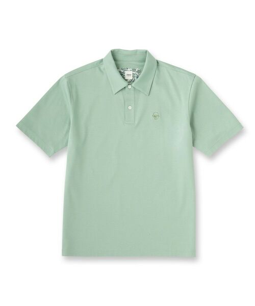 TAKEO KIKUCHI / タケオキクチ ポロシャツ | アイスクリアコットン ワンポイント ポロシャツ | 詳細1