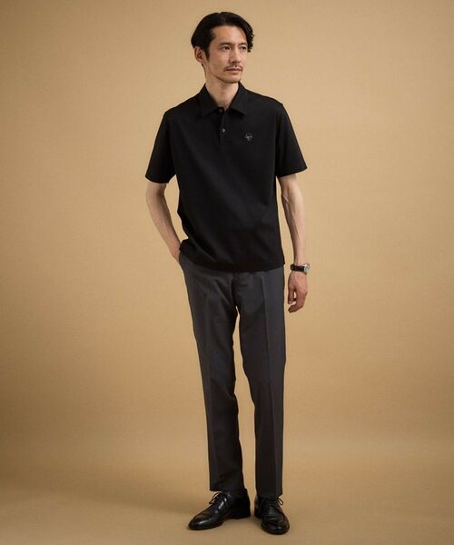 TAKEO KIKUCHI / タケオキクチ ポロシャツ | アイスクリアコットン ワンポイント ポロシャツ | 詳細12