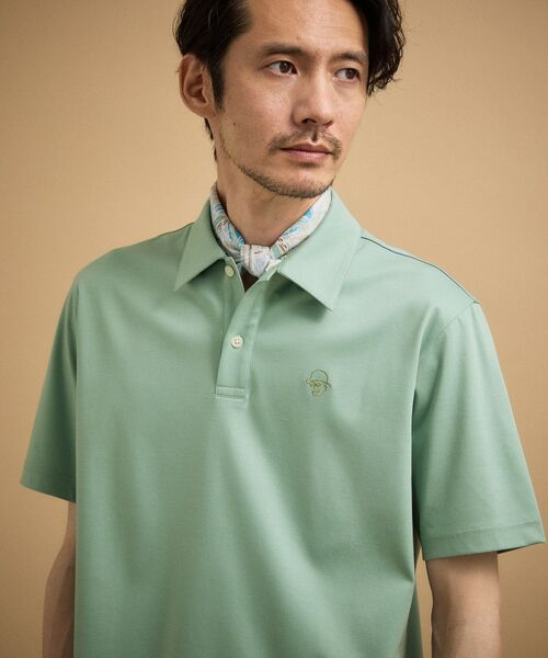 TAKEO KIKUCHI / タケオキクチ ポロシャツ | アイスクリアコットン ワンポイント ポロシャツ | 詳細14