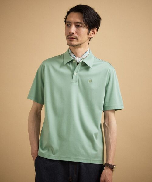 TAKEO KIKUCHI / タケオキクチ ポロシャツ | アイスクリアコットン ワンポイント ポロシャツ | 詳細15