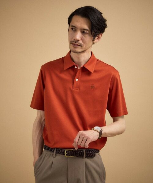 TAKEO KIKUCHI / タケオキクチ ポロシャツ | アイスクリアコットン ワンポイント ポロシャツ | 詳細19