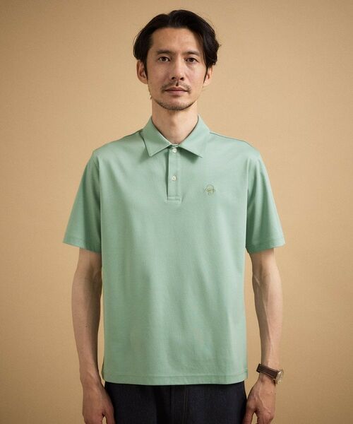TAKEO KIKUCHI / タケオキクチ ポロシャツ | アイスクリアコットン ワンポイント ポロシャツ | 詳細30