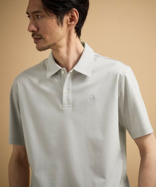 TAKEO KIKUCHI / タケオキクチ ポロシャツ | アイスクリアコットン ワンポイント ポロシャツ | 詳細6