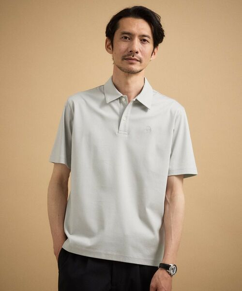 TAKEO KIKUCHI / タケオキクチ ポロシャツ | アイスクリアコットン ワンポイント ポロシャツ | 詳細7