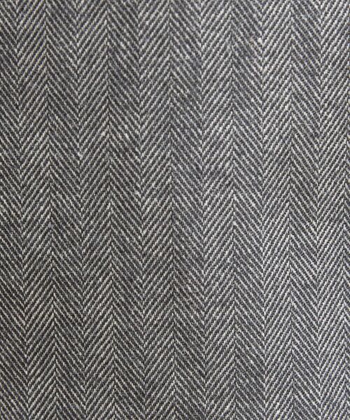 TAKEO KIKUCHI / タケオキクチ パンツ | 【銘品】播州織り ヘリンボン ストレートパンツ | 詳細5
