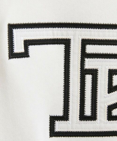 TAKEO KIKUCHI / タケオキクチ Tシャツ | カレッジ風TKラグラン配色ミニ裏毛T | 詳細2