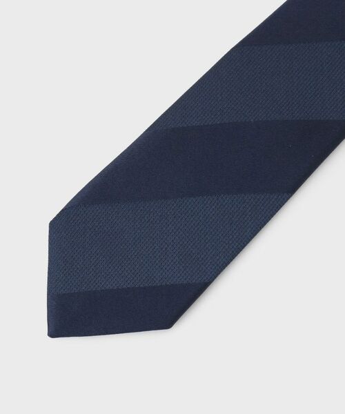 TAKEO KIKUCHI / タケオキクチ ネクタイ | 【JAPAN】丹沢シルク　シャドーストライプネクタイ | 詳細2