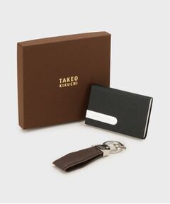 TAKEO KIKUCHI / タケオキクチ 服飾雑貨 | 「これからもお仕事、頑張ってね」名刺入れ＋キーホルダBOX
