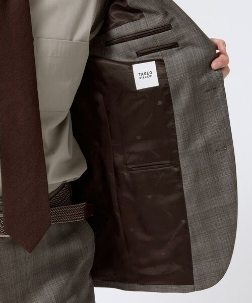 TAKEO KIKUCHI / タケオキクチ セットアップ | 【日本製】 絣格子 スーツ | 詳細18