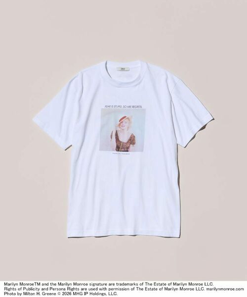 TAKEO KIKUCHI / タケオキクチ Tシャツ | 【別注】マリリン・モンロー/フォトTシャツ | 詳細1