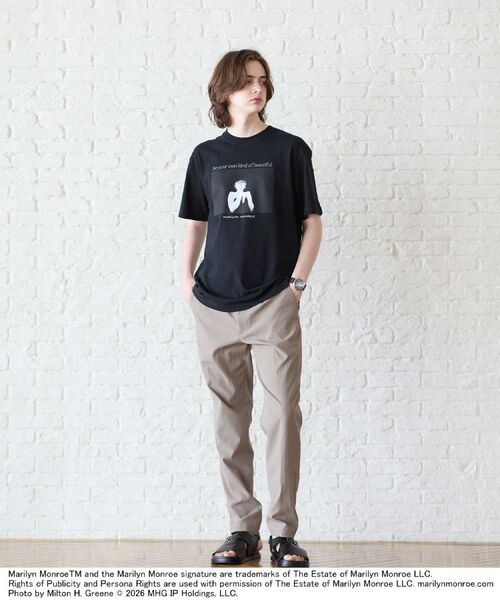 TAKEO KIKUCHI / タケオキクチ Tシャツ | 【別注】マリリン・モンロー/フォトTシャツ | 詳細10