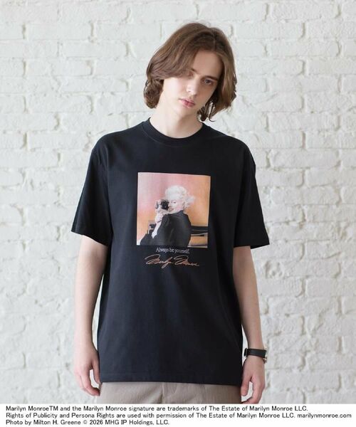 TAKEO KIKUCHI / タケオキクチ Tシャツ | 【別注】マリリン・モンロー/フォトTシャツ | 詳細18