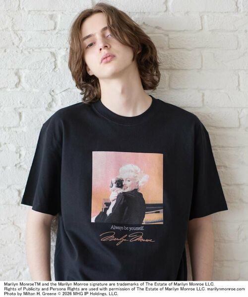 TAKEO KIKUCHI / タケオキクチ Tシャツ | 【別注】マリリン・モンロー/フォトTシャツ | 詳細19