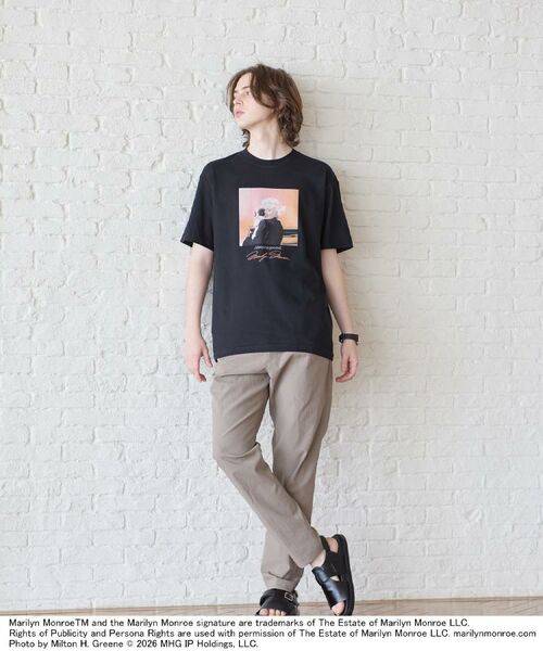 TAKEO KIKUCHI / タケオキクチ Tシャツ | 【別注】マリリン・モンロー/フォトTシャツ | 詳細20