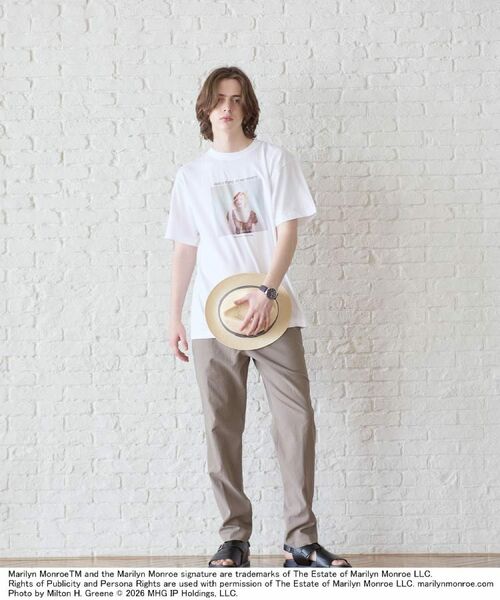 TAKEO KIKUCHI / タケオキクチ Tシャツ | 【別注】マリリン・モンロー/フォトTシャツ | 詳細5