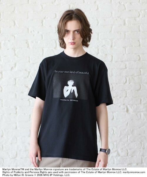 TAKEO KIKUCHI / タケオキクチ Tシャツ | 【別注】マリリン・モンロー/フォトTシャツ | 詳細8