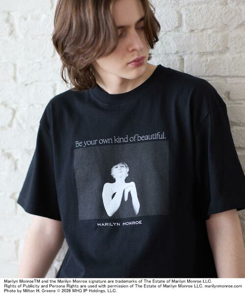 TAKEO KIKUCHI / タケオキクチ Tシャツ | 【別注】マリリン・モンロー/フォトTシャツ | 詳細9