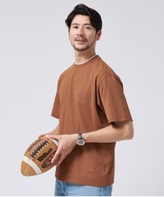 TAKEO KIKUCHI / タケオキクチ カットソー | 【汗染み軽減】フェイクレイヤー ワンポイント プルオーバー