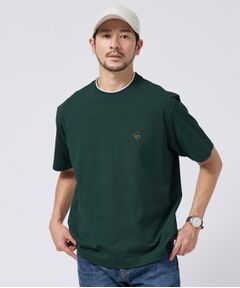TAKEO KIKUCHI / タケオキクチ カットソー | 【汗染み軽減】フェイクレイヤー ワンポイント プルオーバー