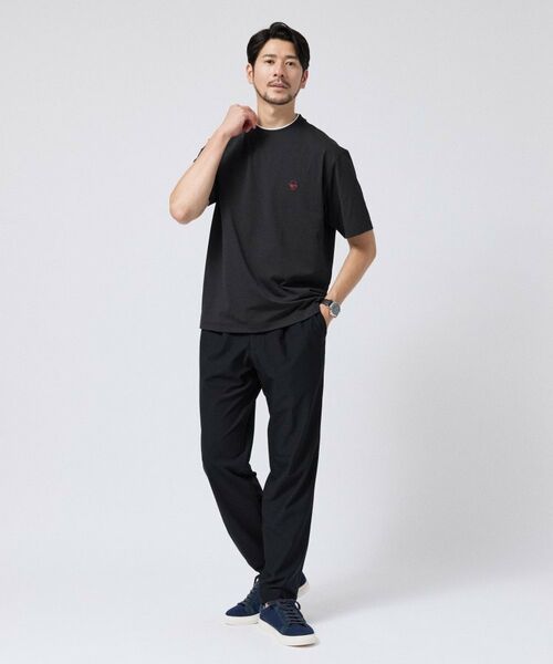TAKEO KIKUCHI / タケオキクチ カットソー | 【汗染み軽減】フェイクレイヤー ワンポイント プルオーバー | 詳細12