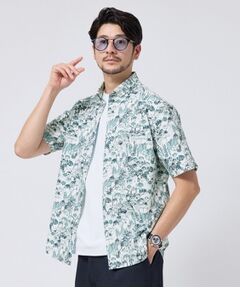 TAKEO KIKUCHI / タケオキクチ シャツ・ブラウス | JFP DotAir（R）リゾートプリント半袖シャツ