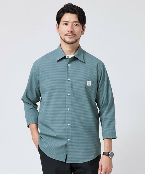 TAKEO KIKUCHI / タケオキクチ シャツ・ブラウス | JFP DotAir(R)サッカー7分袖シャツ | 詳細14
