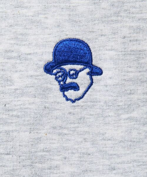 TAKEO KIKUCHI / タケオキクチ スウェット | ワンポイント刺繍 ミニ裏毛 プルオーバージャージ | 詳細5