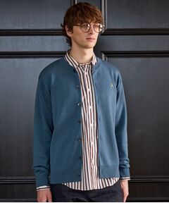 TAKEO KIKUCHI / タケオキクチ カーディガン・ボレロ | 【BOWLER HAT LABEL】日本製クルーネックカーディガン