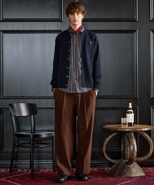 TAKEO KIKUCHI / タケオキクチ カーディガン・ボレロ | 【BOWLER HAT LABEL】日本製クルーネックカーディガン | 詳細16