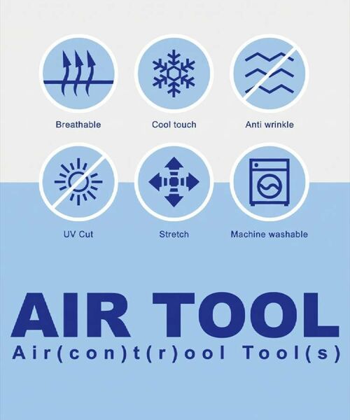 TAKEO KIKUCHI / タケオキクチ シャツ・ブラウス | 【通気性】AIRTOOL LIGHT オープンカラー半袖シャツ | 詳細1
