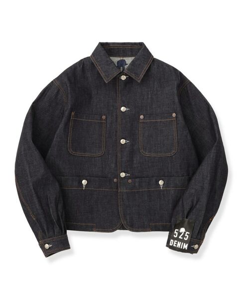 TAKEO KIKUCHI / タケオキクチ Gジャン・デニムジャケット | 【525DENIM】14ozデニム カバーオール | 詳細1