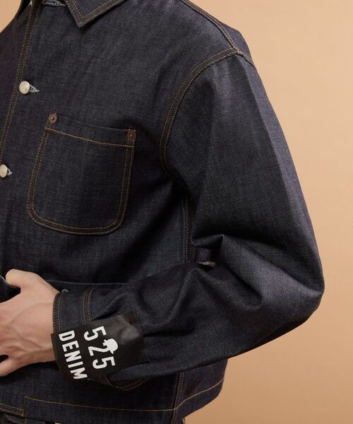 TAKEO KIKUCHI / タケオキクチ Gジャン・デニムジャケット | 【525DENIM】14ozデニム カバーオール | 詳細14