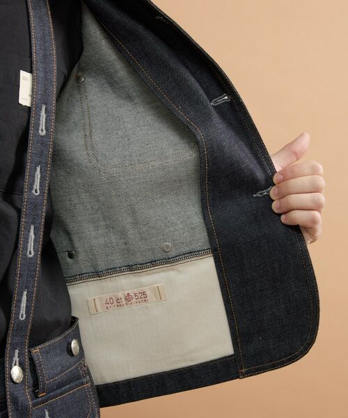TAKEO KIKUCHI / タケオキクチ Gジャン・デニムジャケット | 【525DENIM】14ozデニム カバーオール | 詳細18