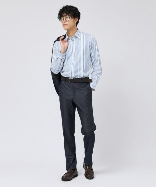 TAKEO KIKUCHI / タケオキクチ パンツ | 【360°ストレッチ】デニムライクジャージ パンツ | 詳細4