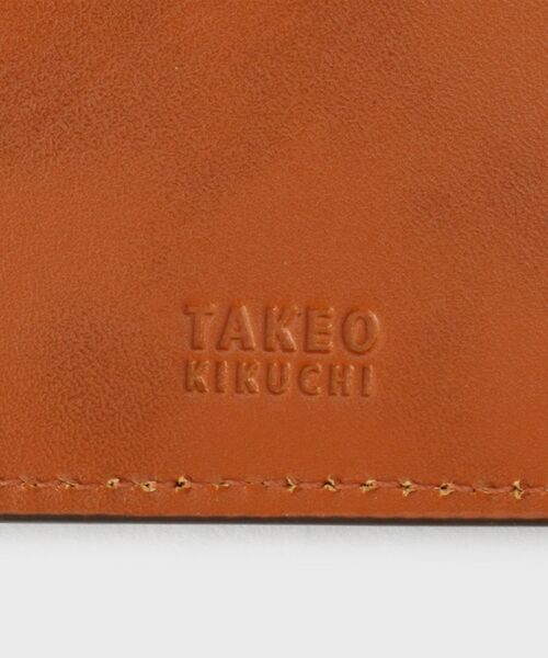 TAKEO KIKUCHI / タケオキクチ 財布・コインケース・マネークリップ | 【コードバン調】クラシックライン純札（じゅんさつ）2つ折り | 詳細8
