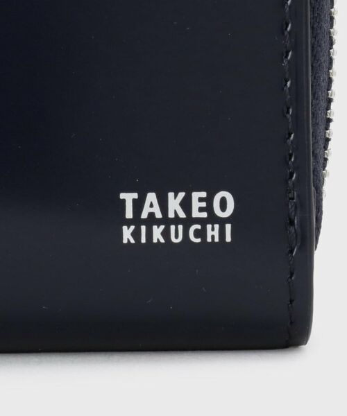 TAKEO KIKUCHI / タケオキクチ 財布・コインケース・マネークリップ | 【コードバン調】クラシックライン セミラウンド財布 | 詳細9