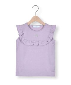 ラインストーンソフトコットンTシャツ(90~140cm)