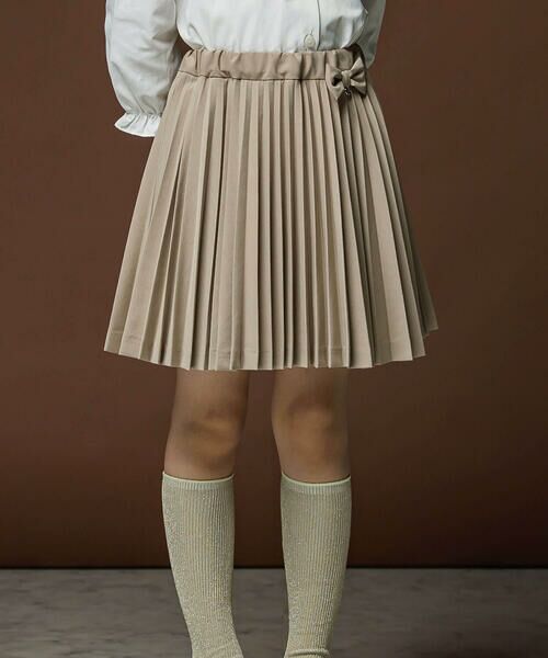 トロプリーツスカート(100~140cm) （ミニ・ひざ丈スカート）｜Tartine