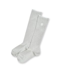 Tartine et Chocolat / タルティーヌ エ ショコラ ソックス | 【日本製】ラメ刺繍ハイソックス(13〜21cm)